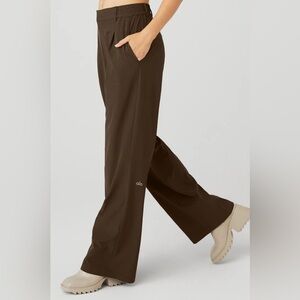 High-Waist Pursuit Trouser espresso size M